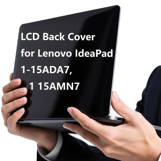 Alt view image 6 of 6 - CCGDZKJ Replacement LCD Back Cover Kit for Lenovo IdeaPad 1-15ADA7 | Ideapad 1 15AMN7, Blue Top Lid with Bezel and Hinges with Hinge Cap, 5CB1F36623, 5CB1R29778, Laptop Repair Parts