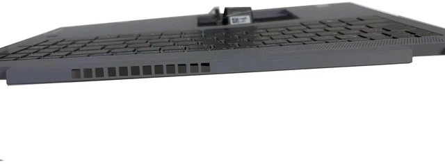 Alt view image 5 of 7 - New Replacement for Lenovo IdeaPad Flex 5-15IIL05 5-15ITL05 5-15ALC05 5-15ARE05 Laptop Palmrest Upper Case Backlit Keyboard W/Fingerprint Hole Assembly Part 5CB0Y88026 5CB0Y89716 Silver Gray