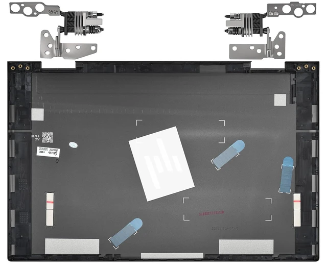 Alt view image 3 of 5 - Replacement LCD Back Cover Top Lid with Hinges for HP Envy 15-EW 15-EY 15Z-EY 15T-EW, Envy 15-ey0023dx 15-ew1073cl 15-ew0012dx 15z-ey100 15z-ey000 Series Laptop P/N: N09644-001 N09646-001, Gray