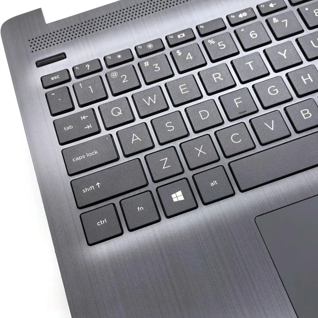 Alt view image 3 of 6 - Jxjslp Palmrest with Keyboard for HP 15-da 15-db 15t-da 15t-db 15z-db | Upper Case Palmrest Assembly with Keyboard,P/N L20386-001