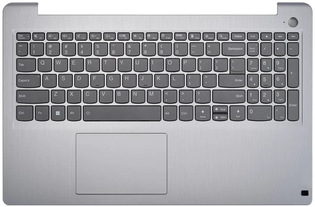 Main image of Replacement Upper Case Palmrest for Lenovo ideapad 3-15ITL6 3-15ADA6 3-15ALC6 Series Laptop with Backlit Keyboard with Touchpad Assembly Part 5CB1B65660, Gray