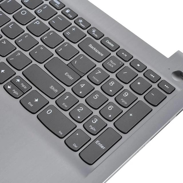 Alt view image 2 of 6 - Replacement Upper Case Palmrest for Lenovo ideapad 3-15ITL6 3-15ADA6 3-15ALC6 Series Laptop with Backlit Keyboard with Touchpad Assembly Part 5CB1B65660, Gray