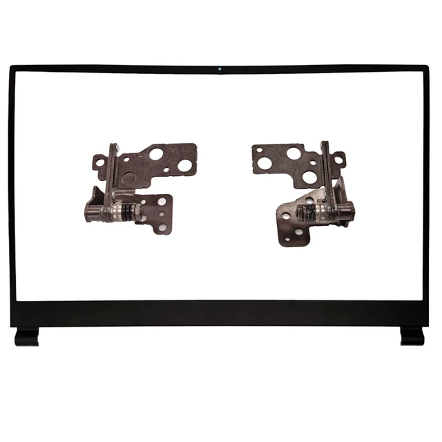 Alt view image 3 of 6 - WWGTMC Replacement LCD Back Cover Rear Top Lid Hinges with Front Bezel for MSI GE75 GP75 GR75 Raider 8SG 8SF 8RE 8RF MS-17E1 E2 MS-17E4 MS-17E7 Series Laptop 3077E2A213Y 3077E2A213