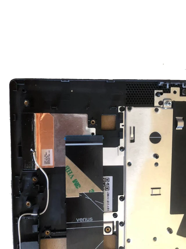 Alt view image 3 of 7 - wzqrps Replacement Laptop Upper Case Palmrest Backlit Keyboard Touchpad Assembly Part for Le novo Flex 5-14IIL05 ARE05 ITL05 5CB0Y85490 Gray