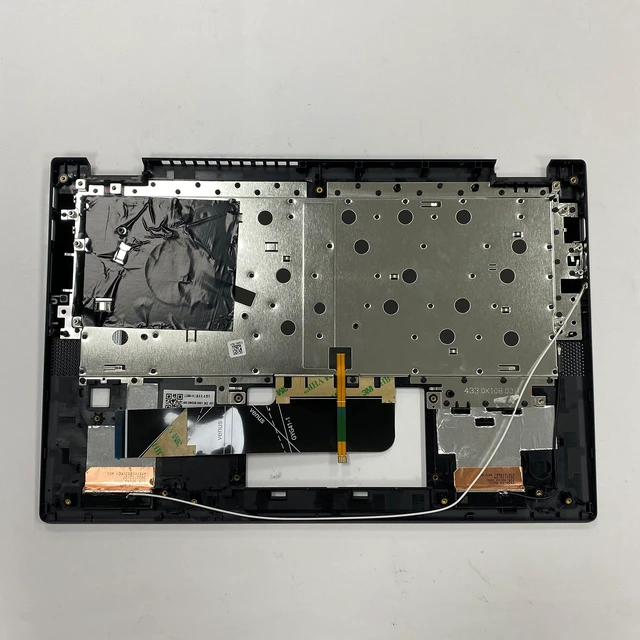 Alt view image 2 of 7 - wzqrps Replacement Laptop Upper Case Palmrest Backlit Keyboard Touchpad Assembly Part for Le novo Flex 5-14IIL05 ARE05 ITL05 5CB0Y85490 Gray