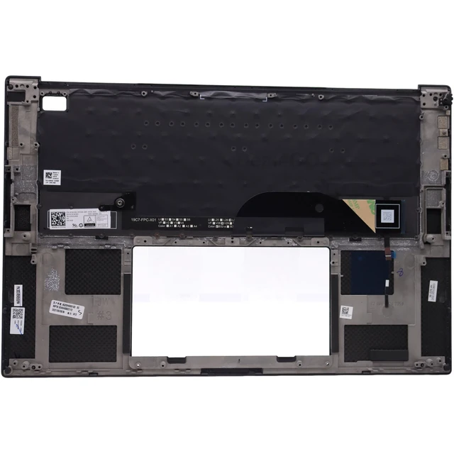 Alt view image 4 of 6 - Deal4GO Backlit Keyboard Palmrest Cover Assembly DKFWH 5Y9T0 CW3R6 CYJV4 Replacement for Dell XPS 9500 9510 Precision 5550 5560