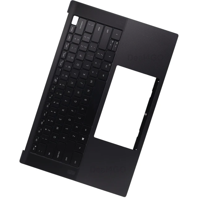 Alt view image 5 of 6 - Deal4GO Backlit Keyboard Palmrest Cover Assembly DKFWH 5Y9T0 CW3R6 CYJV4 Replacement for Dell XPS 9500 9510 Precision 5550 5560