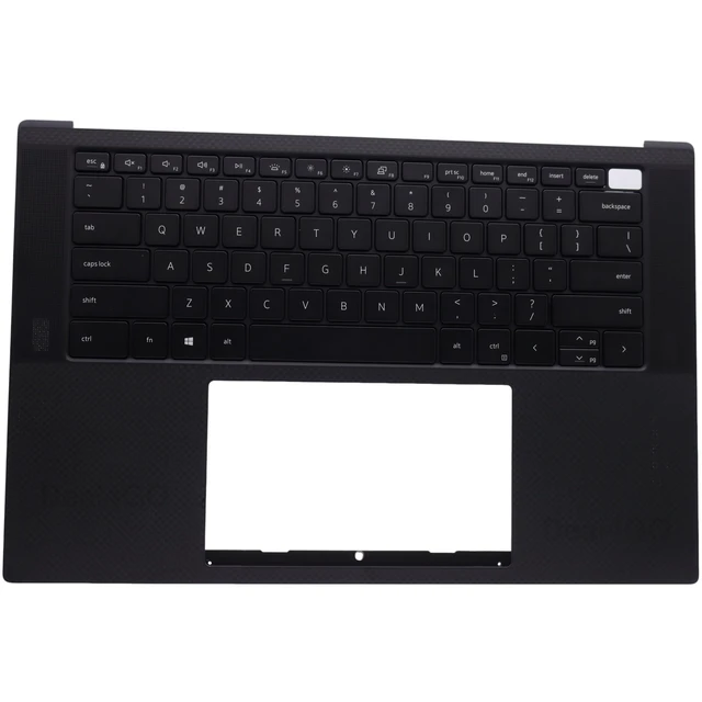 Alt view image 6 of 6 - Deal4GO Backlit Keyboard Palmrest Cover Assembly DKFWH 5Y9T0 CW3R6 CYJV4 Replacement for Dell XPS 9500 9510 Precision 5550 5560