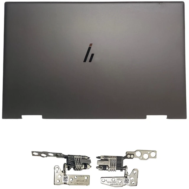 Main image of Wzqrps Replacement Laptop LCD Cover Back Rear Top Lid with Hinges for HP Envy 15 EW 15Z-EY 15T-EW 15-EY0023DX 15-EY0013dx 15Z-EY100 15Z-EY000 N09644-001 N09645-001 N09646-001 (Gray)