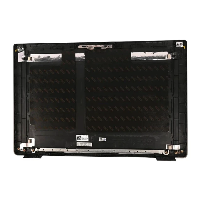 Alt view image 4 of 7 - wzqrps Replacement Laptop LCD Back Rear Top Lid Front Bezel with Hinges for Dell Latitude 15 3520 E3520 017XCF 0WXN5F 17XCF WXN5F 04Y37V 4Y37V Black