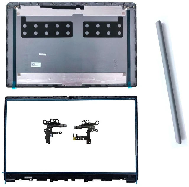 Alt view image 2 of 7 - Wzqrps Replacement Laptop LCD Cover Back Rear Top Lid Front Bezel Hinges with Hinge Cover for Lenovo IdeaPad 1 15ADA7 1 15AMN7 82R1 5CB1F36621 AP3L6000100 5CB1M48453 82RF1006VUS Silver