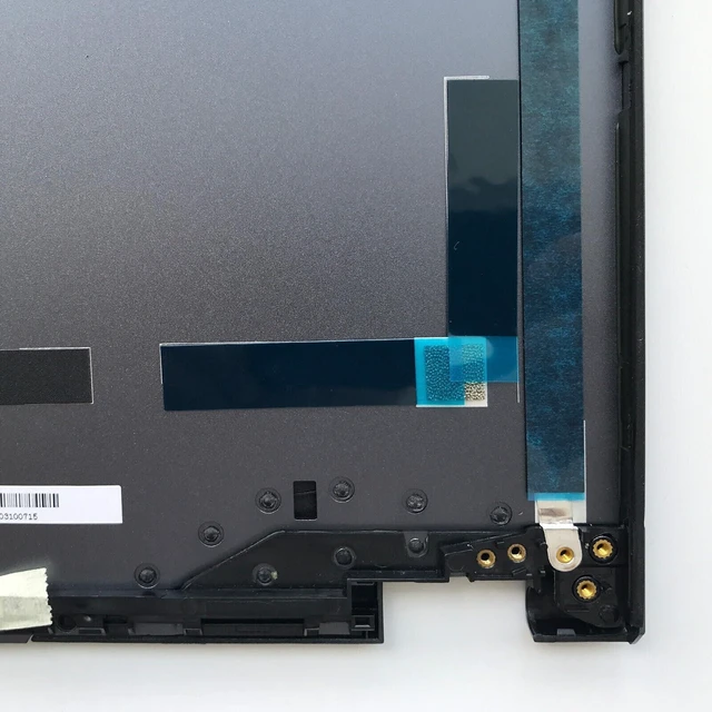 Alt view image 7 of 7 - wzqrps Replacement Laptop LCD Cover Back Rear Top Lid with Hinges and Front Bezel Frame for MSI 9S7-17K314 GE76 GP76 Raider 11UG/11UH/11UE(MS-17K3) Blue