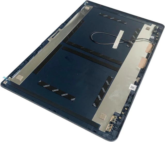Alt view image 7 of 7 - New Replacement Laptop LCD Back Cover Rear Top Case Lid with Hinges and Front Bezel Frame for Lenovo ideapad 3-15ITL6 3-15ADA6 3-15ALC6 15IAU7 15ABA7 5CB1B60415 5B30S18993 5H50S29057 (Blue)
