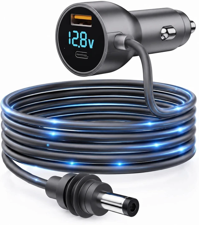 Main image of Starlink Mini Car Adapter, Starlink Mini Car Charger, 3-in-1 DC Power Cable with 12V-48V Cigarette Lighter Adapter,PD 30W + USB-A 30W + DC 72W Car Power Supply for Trucks, RVs, Boats(10.1Ft)