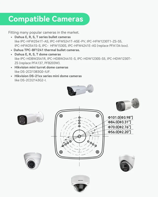 Alt view image 3 of 6 - LINOVISION EoC Transmitter Camera Mount Box, IP66 Waterproof Junction Box | Aluminum Outdoor Enclosure | Universal Mount Design | Compatible with EoC Transmitter and Bullet