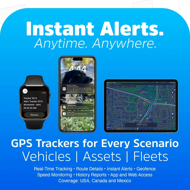 Alt view image 3 of 7 - Optimus GV75MG Waterproof Wired GPS Tracker for Vehicles and Assets