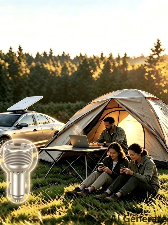 Alt view image 2 of 7 - FOMHO for Starlink Mini Digital Display Power Car Adapter, 3 in 1 with 12-24V to 30V DC Step Up Converter with 45W PD USB-C & 18W USB-A Ports, for Car RV Truck Boat Off-Grid Travel