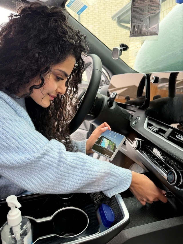Alt view image 3 of 7 - Drivio Wireless CarPlay Adapter for iPhone & Android Auto USB C & A | USB CarPlay Wireless Adapter, 2026 Bluetooth Car Play Dongle Apple Play for Car Accessories