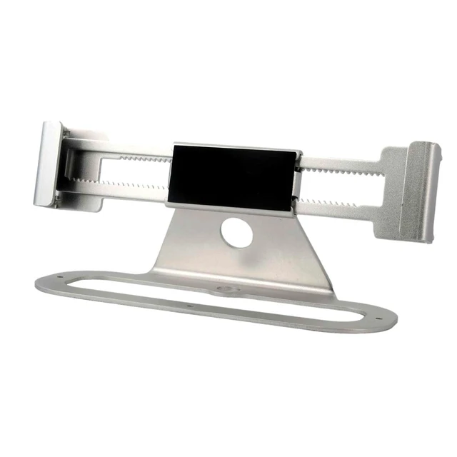 Alt view image 2 of 5 - Full Metal Laptop Security Lock Adjustable Laptop Locking Station for MacBook & Surface (12-18), Laptop Desk Mount with 2 Keys