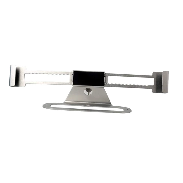 Alt view image 4 of 5 - Full Metal Laptop Security Lock Adjustable Laptop Locking Station for MacBook & Surface (12-18), Laptop Desk Mount with 2 Keys