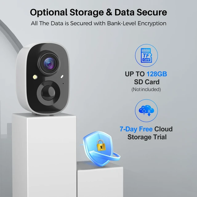 Alt view image 7 of 7 - Vicohome Security Cameras Wireless Outdoor, 2K Battery Powered WiFi Cameras for Home Security with AI Motion Detection, Spotlight Color Night Vision, IP66 Weatherproof 2-Way Talk Siren Alarm, 2 Pack
