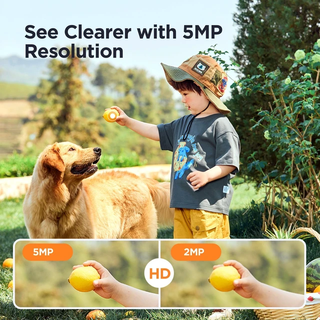 Alt view image 2 of 7 - TIGERSECU 5MP Metal Long Range Security Camera for TVI/CVI/AHD/CVBS DVRs | Hybrid 4-in-1 with OSD Switch, Weatherproof for Indoor and Outdoor Use, Power Supply and Coaxial Cable Sold Separately