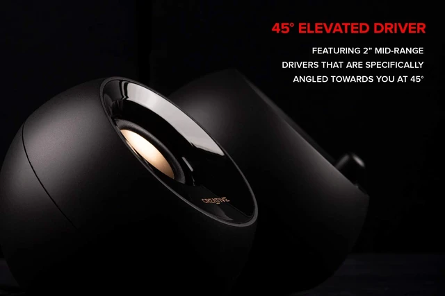 Alt view image 3 of 6 - Creative Pebble Plus 2.1 USB-Powered Desktop Speakers with Down-Firing Subwoofer and Far-Field Drivers