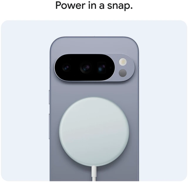 Alt view image 2 of 4 - Google Pixelsnap Charger - Fast Charging 25W Qi2 Wireless Charger | Compatible with Pixel phones and Qi-certified devices, speeds up to 25W, magnetic wireless charging, Adapter Sold Seperately