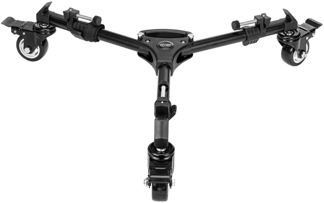 Main image of Cayer TD03 Tripod Dolly, Heavy Duty 3" Wheels with Case | 3" Large Wheels, 66 Lb Load, for Tripods & Light Stands, Photography & Video, Carrying Case