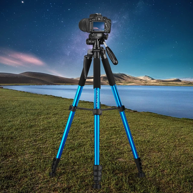 Alt view image 7 of 7 - JOILCAN Tripod Camera Tripod, 74" Tripod for Camera Cell Phone | with Phone Holder for Video Recording, Heavy Duty and Tall, Travel Tripod Compatible with DSLR Canon iPhone, Max Load 15 LB