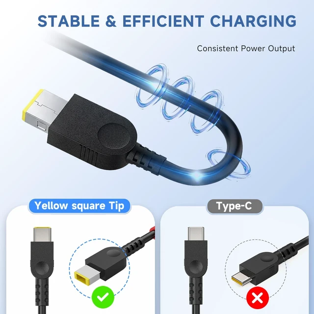 Alt view image 5 of 7 - amguog 170W Laptop Charger Compatible with Lenovo Legion Slim 5 5i | 20V 8.5A AC Adapter For Yoga Pro 9i ThinkPad P1 P16 P16v IdeaPad Pro 5 LOQ ADL170SCC3A 4X20S56697 ADL170SDC3A ADL170SLC3A