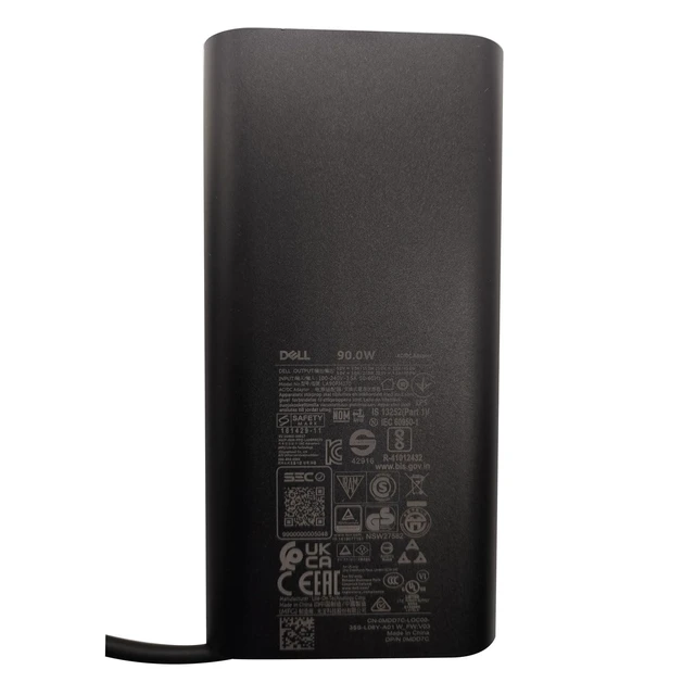 Alt view image 4 of 7 - Dell Laptop Charger 90W Watt USB Type C AC Power Adapter Precision 3470 3570 3571 5770,XPS 15 9520,Latitude 9330 9430 7430 5530 5531 7330 5431 5531 5330 7330 7530,Inspiron 7420