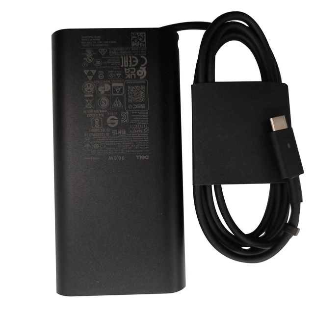 Alt view image 5 of 7 - Dell Laptop Charger 90W Watt USB Type C AC Power Adapter Precision 3470 3570 3571 5770,XPS 15 9520,Latitude 9330 9430 7430 5530 5531 7330 5431 5531 5330 7330 7530,Inspiron 7420