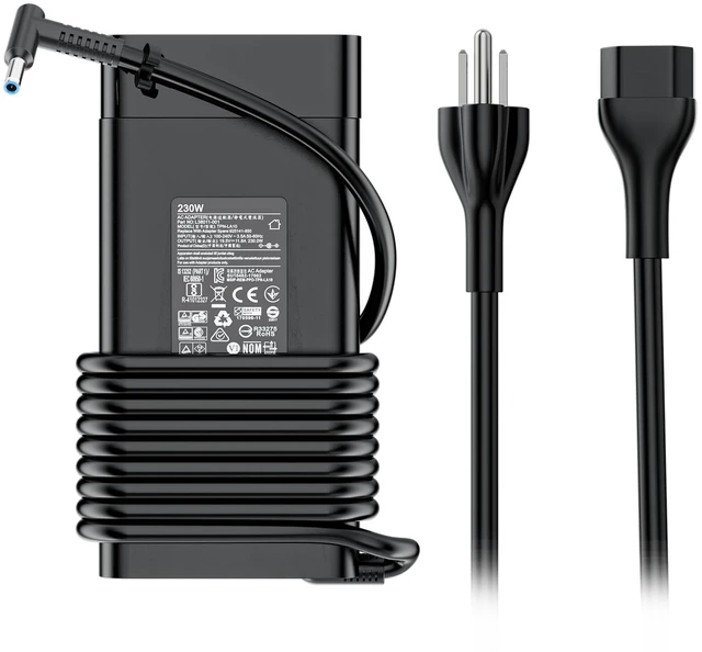 Main image of 230w 200w Laptop Charger Replacement for Hp Adapter | Omen 15 16 17 Transcend Victus 15 16 Pavilion Gaming/Envy/Zbook Fury 17 16 G9 g10 g8 Tpn-La10 M41303-001ac Power Cord