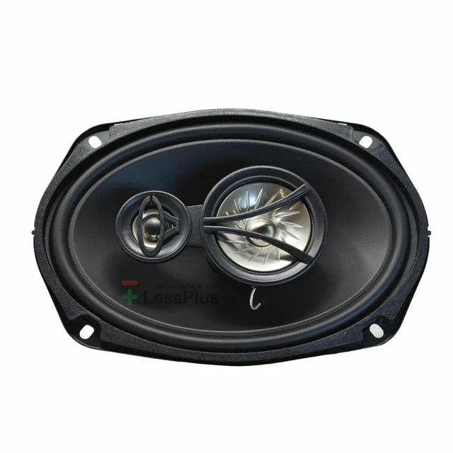 Alt view image 3 of 7 - Cerwin-Vega Coaxial Car Speaker Pair 6x9 3 Way XED693 | Separate Woofer, Midrange, and Tweeter Drivers, Efficient Power Handling, Fits Door or Deck