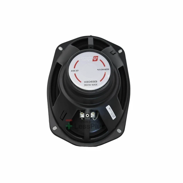Alt view image 6 of 7 - Cerwin-Vega Coaxial Car Speaker Pair 6x9 3 Way XED693 | Separate Woofer, Midrange, and Tweeter Drivers, Efficient Power Handling, Fits Door or Deck