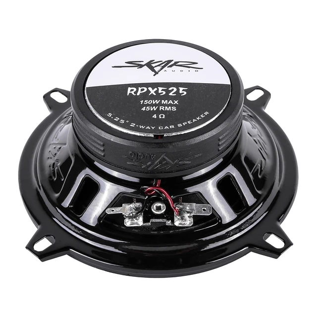 Alt view image 5 of 6 - Skar Audio RPX525 150 Watt 2-Way 5.25" Coaxial Speaker System, Pair
