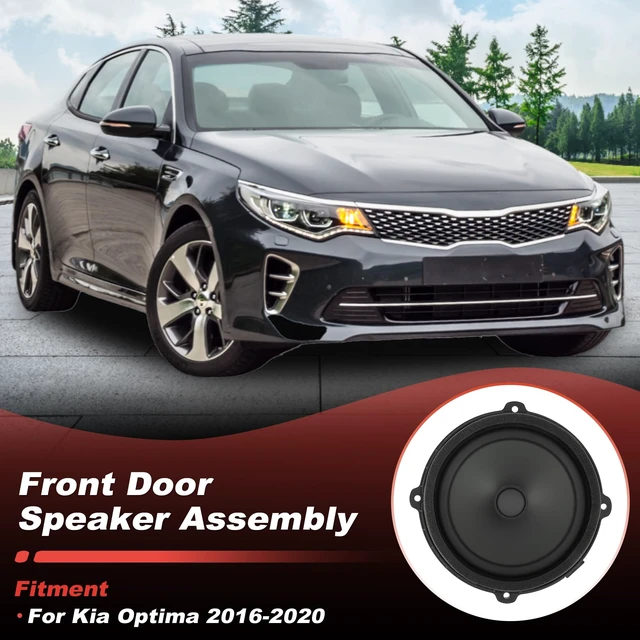 Alt view image 3 of 7 - Motoforti 96330-D4000 Front Door Speaker Assembly for Kia Optima 2016-2020 7.9inch Midbass Car Audio Loudspeaker Left or Right Side Front Door Radio Coaxial Speakers 96330D4000