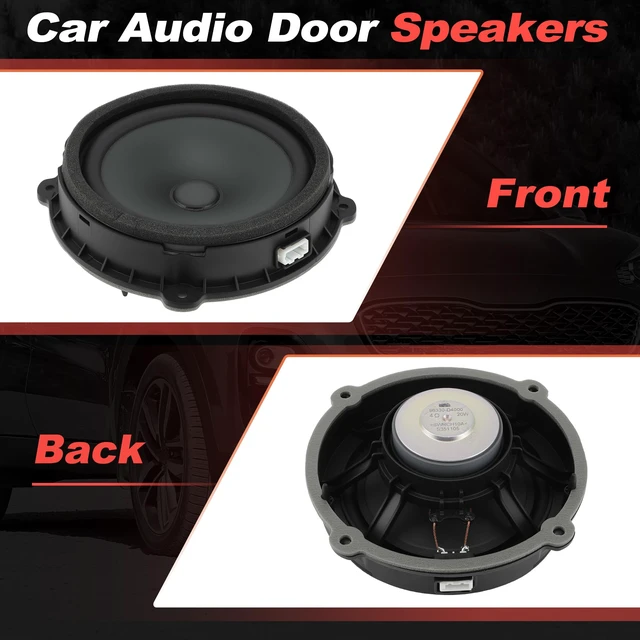 Alt view image 7 of 7 - Motoforti 96330-D4000 Front Door Speaker Assembly for Kia Optima 2016-2020 7.9inch Midbass Car Audio Loudspeaker Left or Right Side Front Door Radio Coaxial Speakers 96330D4000