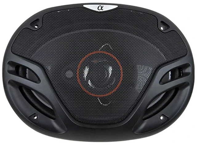 Alt view image 3 of 5 - Alphasonik AS29 Loudspeakers 1 Pair of 6X9 500W Max 3-Way Speakers 4 Ohms Premium Quality Audio Door Speakers for Car or Truck Stereo Sound System