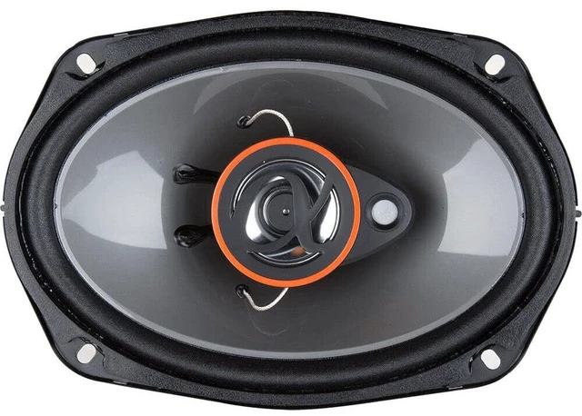 Alt view image 4 of 5 - Alphasonik AS29 Loudspeakers 1 Pair of 6X9 500W Max 3-Way Speakers 4 Ohms Premium Quality Audio Door Speakers for Car or Truck Stereo Sound System