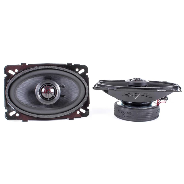 Alt view image 5 of 5 - Skar Audio TX46 4" x 6" 140W 2-Way Elite Coaxial Car Speakers, Pair