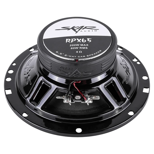 Alt view image 4 of 5 - Skar Audio RPX65 6.5" 200W 2-Way Coaxial Car Speakers, Pair