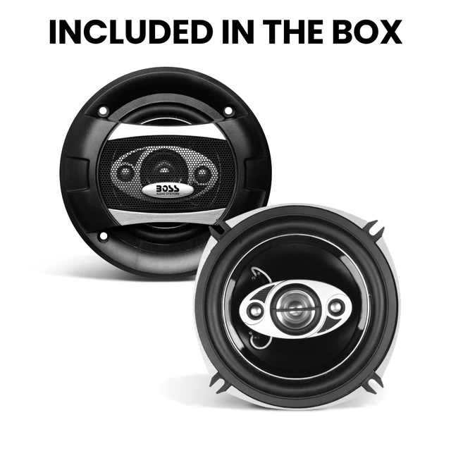Alt view image 5 of 5 - BOSS Audio Systems P55.4C 5.25 Inch 4 Way Coaxial Car Speakers, 300 W Pair