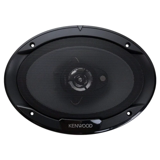Alt view image 2 of 7 - Kenwood KFC-6966S 6 x 9 Inch 400-Watt 3-Way Flush Mount Coaxial Car Speaker Easy Installation - Pair