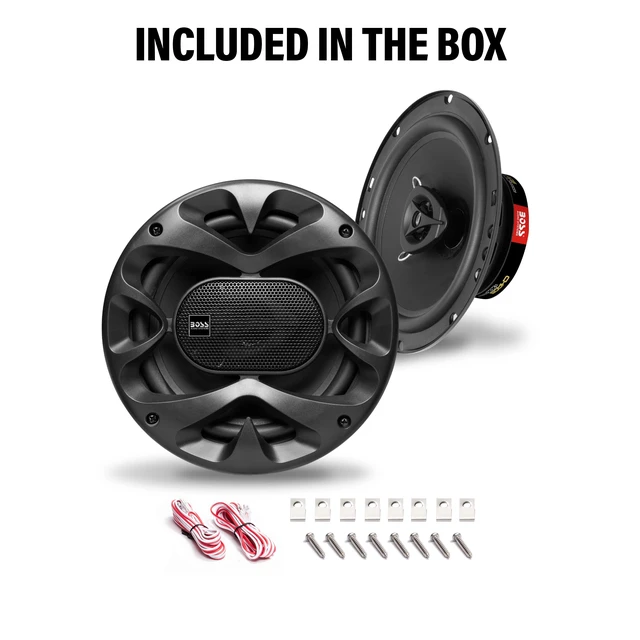 Alt view image 6 of 6 - BOSS Audio Systems CH6520B 6.5 Inch Car Speakers (Pair), 250 Watts, 2 Way