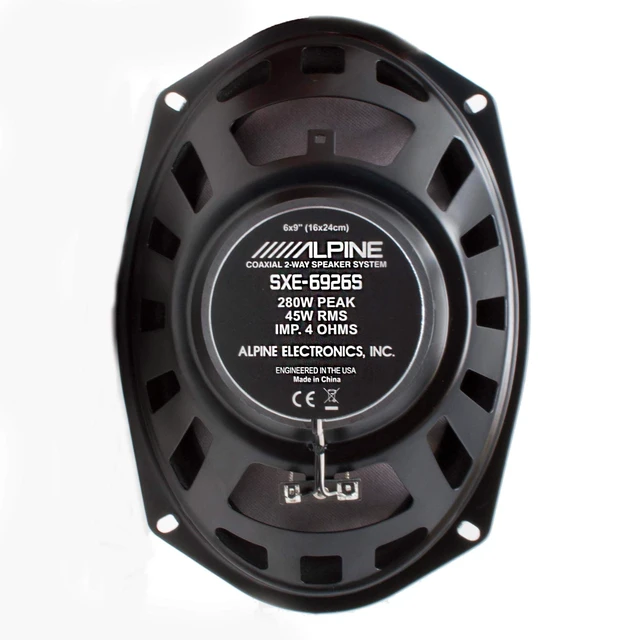 Alt view image 7 of 7 - Alpine SXE-6926S 6x9 2-Way Coaxial Speakers (Pair)