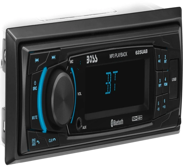 Main image of BOSS Audio Systems 625UAB Single DIN Bluetooth Car Stereo, AUX Input, USB