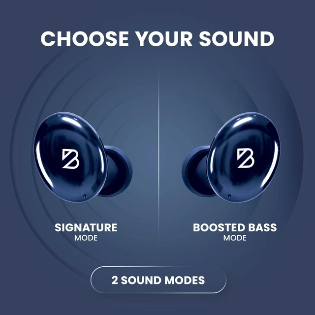 Alt view image 5 of 7 - Back Bay Audio Mini Earbuds, Small Earbuds, Mini Ear Buds for Small Ears | Sweatproof Bluetooth Earbuds, Deep Bass, Tech Fitness Gifts for Men, Comfortable Bluetooth Ear Buds for Women