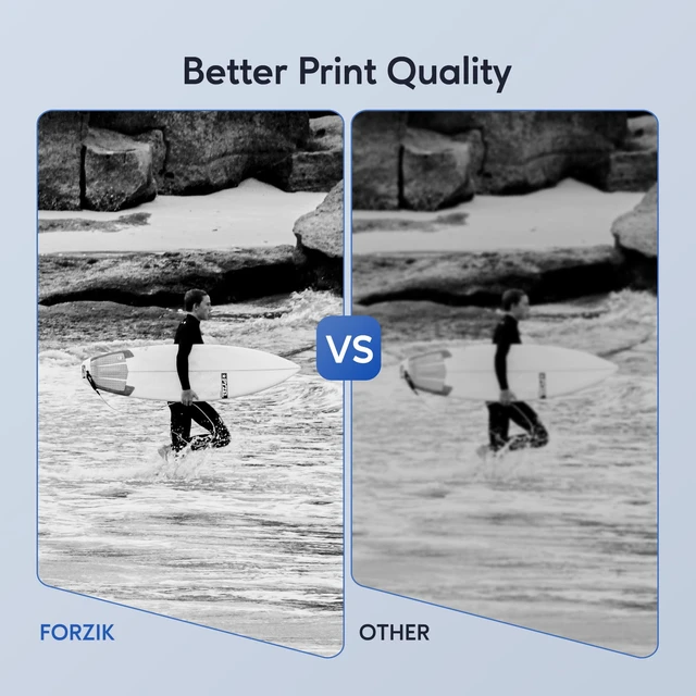 Alt view image 4 of 6 - Forzik Compatible Toner Cartridge Replacement for Brother TN760 TN-760 TN730 TN-730 High Yield Compatible with DCP-L2550DW HL-L2350DW MFC-L2710DW Printer (4 Black)